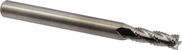 M.A. Ford. 11415620 Square End Mill: 5/32 Dia, 1/2 LOC, 3/16 Shank Dia, 2 OAL, 4 Flutes, Solid Carbide Image