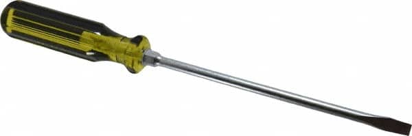 Stanley 66-013-A Slotted Screwdriver: 5/16" Width, 13" OAL, 8" Blade Length 