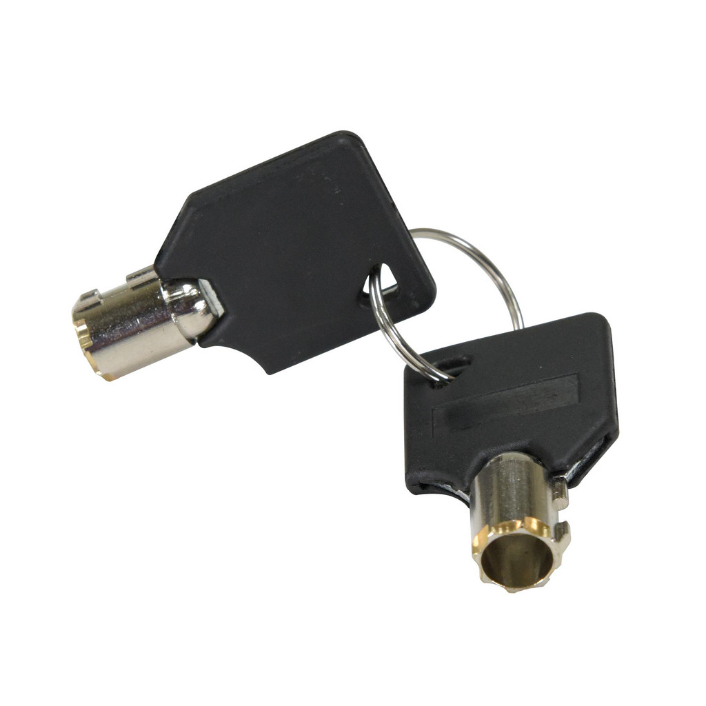 Vestil Factory Fabricated Pair Of Replacement Keys For PARK-P Models Black / Silver - Brand / Model Compatibility:Â PARK-P Fold Down Bollard Models