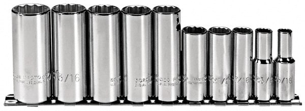 PROTO J52107 Deep Socket Set: 10 Pc Image