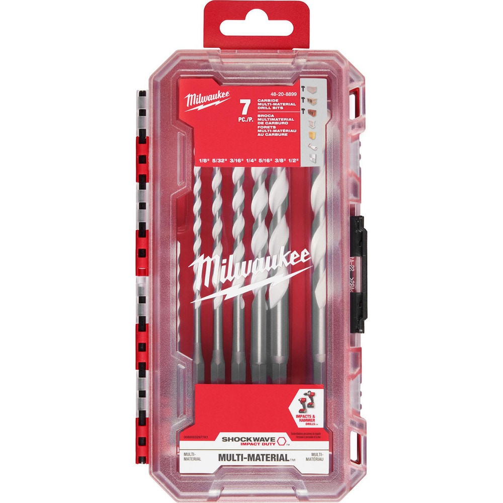 Milwaukee Tool Drill Bit Set Hex Shank Drill Bits, BiMetal