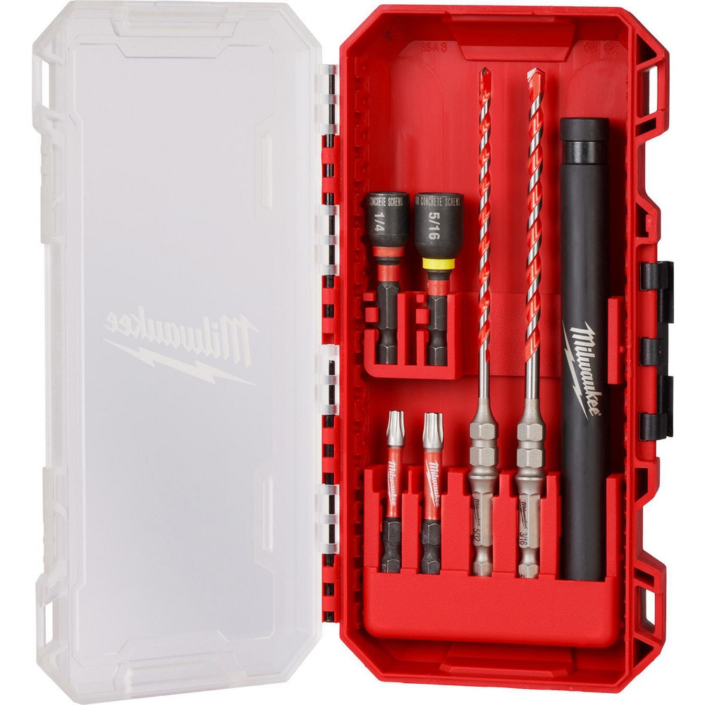 Milwaukee Tool Drill Bit Set Hex Shank Drill Bits, BiMetal