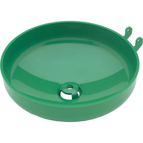 Haws SP93 Plumbed Wash Station Accessories; Type: Eyewash Bowl ; Color: Green ; Material: Plastic; Plastic ; Width (Inch): 11 