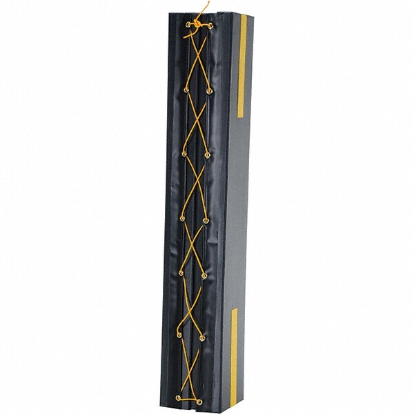Column Protector: Nylon-Reinforced Vinyl, 5" Wide, 6" High