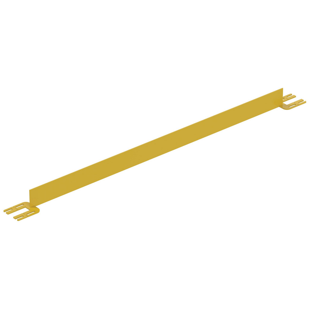 Vestil - Channel Guard Rail: Yellow, Steel | MSC Direct