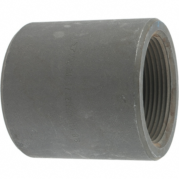 Anvil 361156805 Black Coupling: 2-1/2", Threaded 