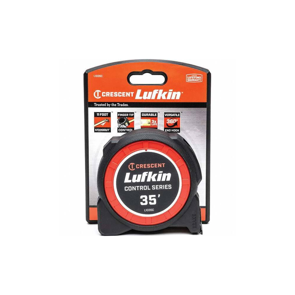 Lufkin 35' x 13/16" Yellow/Black Blade Tape Measure 94613908 MSC