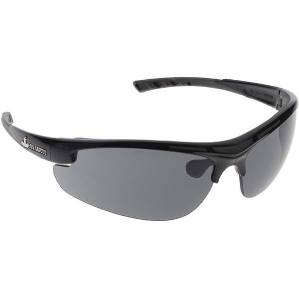 MCR Safety - Safety Glasses: Scratch-Resistant, Gray Lenses, Full ...