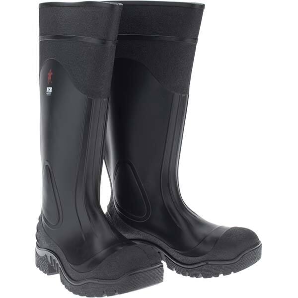 knee high safety boots