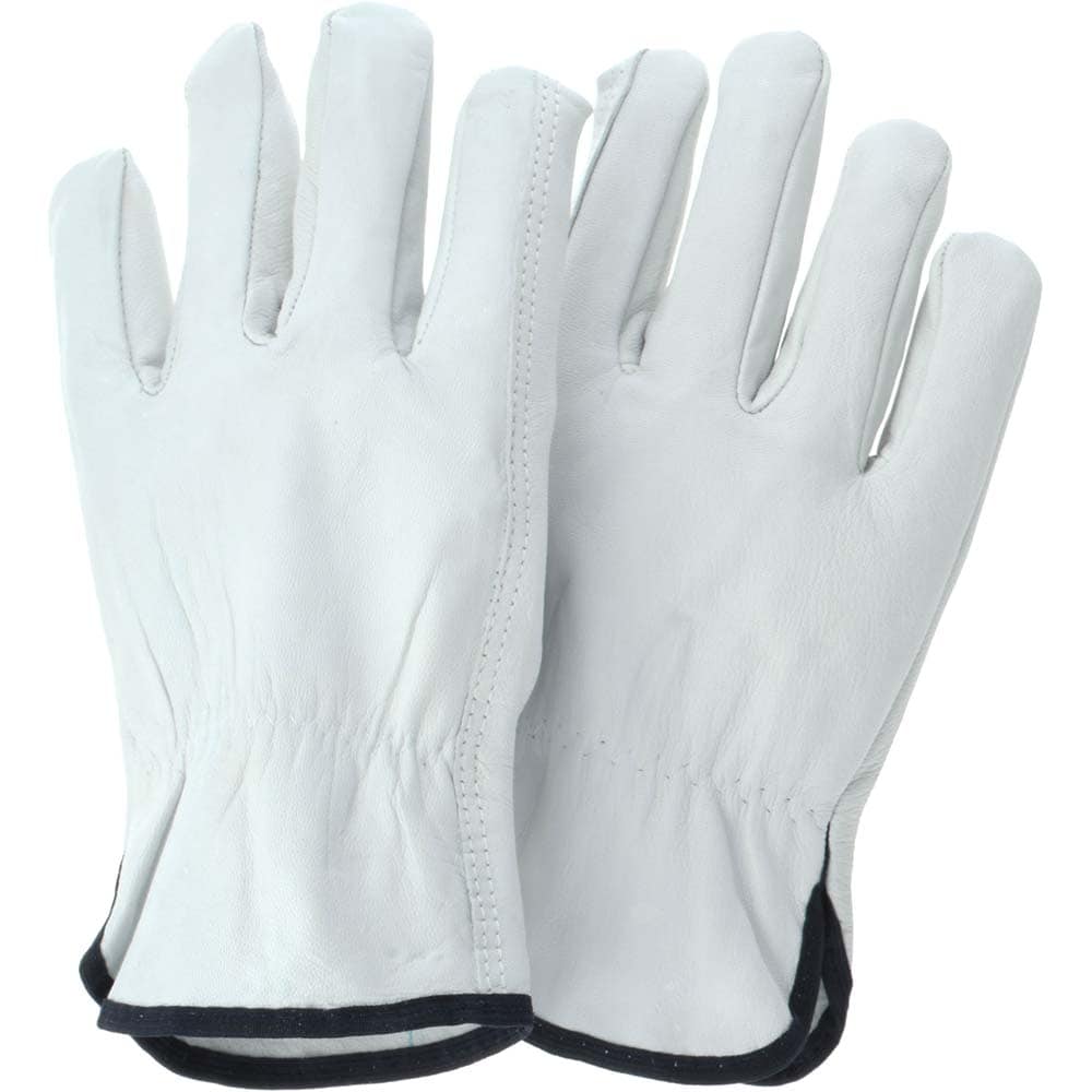 Size XL Leather Abrasion Protection Work Gloves