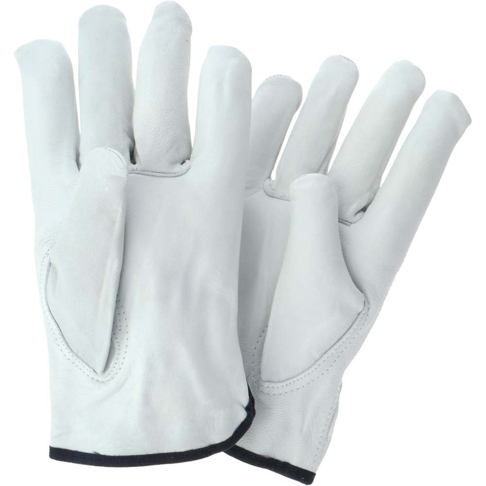 MCR Safety Size XL Leather Abrasion & Puncture Resistant Work Gloves