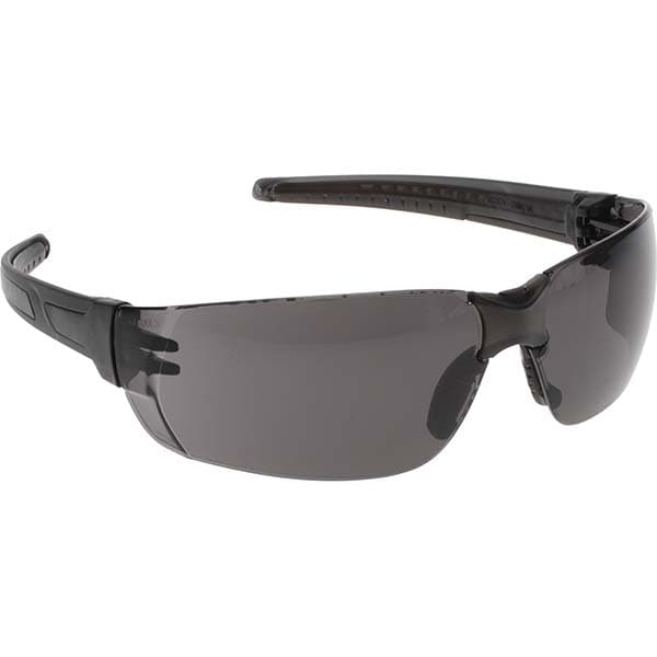 Safety Glass: Anti-Fog, Gray Lenses, Frameless