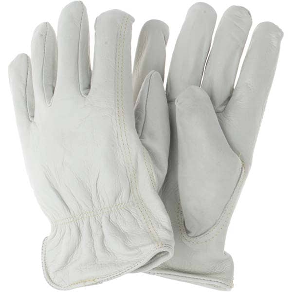 Size XL Leather Abrasion Protection Work Gloves