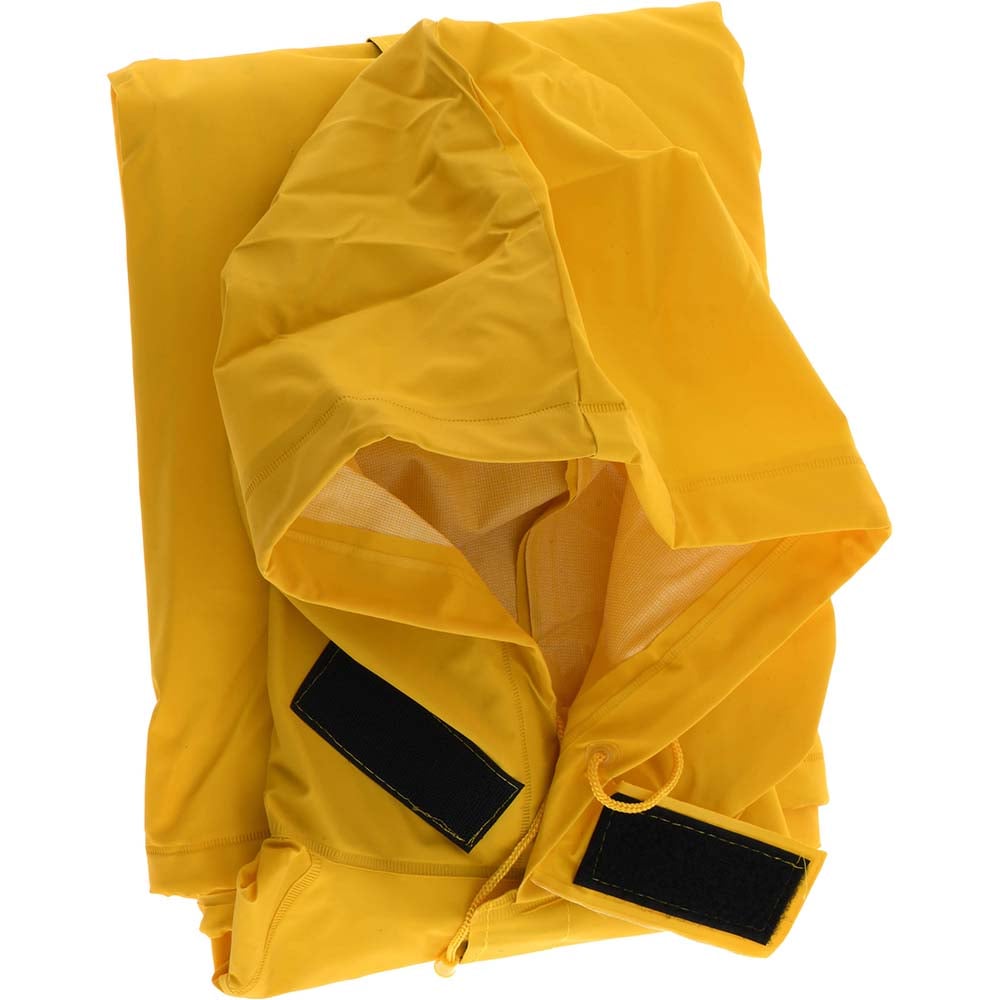 MCR SAFETY HBS100X6 Rain Bib Overalls: Size 6X-Large, Polyester & Polyvinylchloride Image