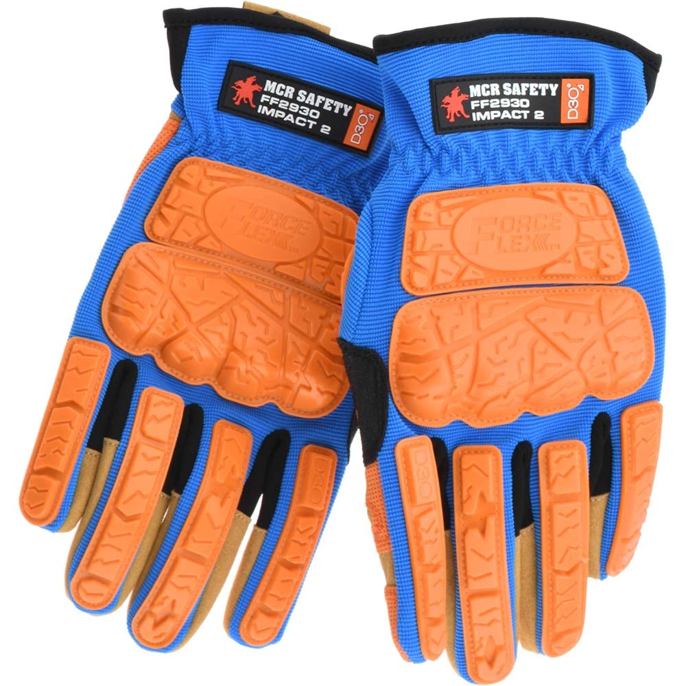 MCR SAFETY FF2930XXL Size 2XL Leather Abrasion Protection & Cut & Puncture Resistant Work Gloves Image