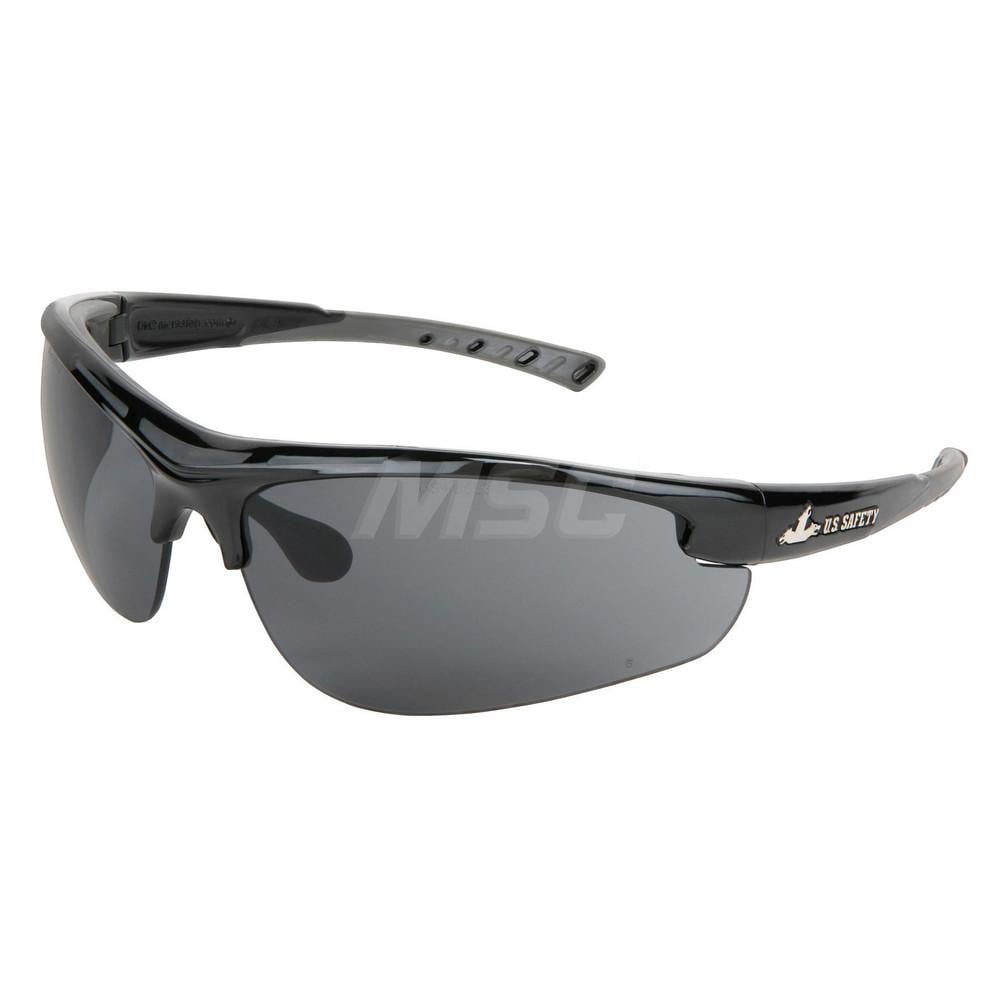 Safety Glass: Anti-Fog, Gray Lenses, Full-Framed