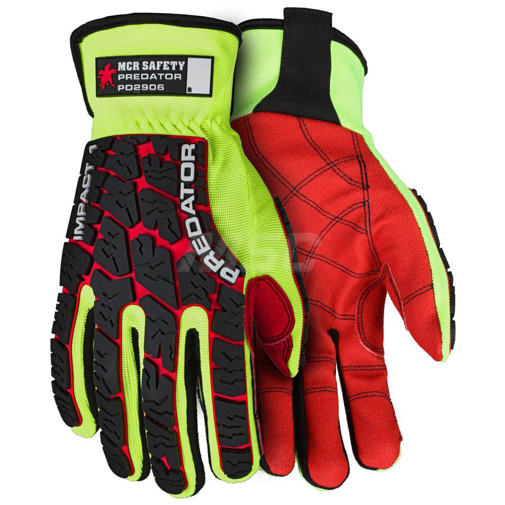 MCR SAFETY PD2906XXL General Purpose Work Gloves: 2X-Large, Polyurethane Coated, Synthetic 