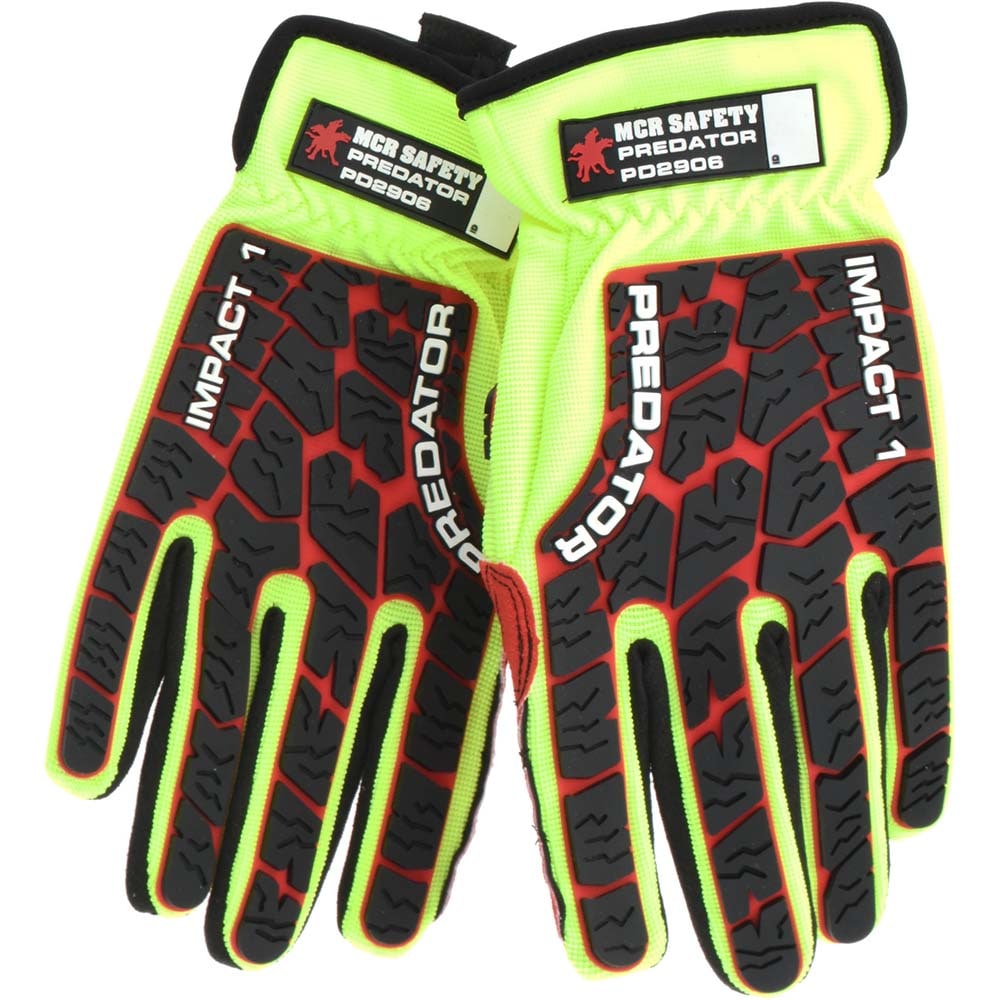 MCR SAFETY PD2906S General Purpose Work Gloves: Small, Polyurethane Coated, Synthetic Image