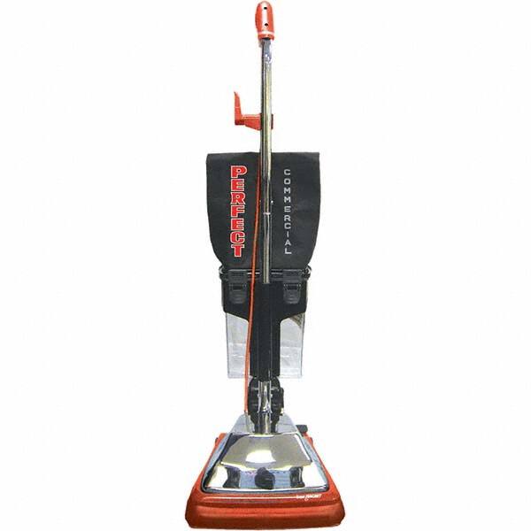 Upright Vacuum Cleaners; Bag Included: Yes ; Maximum Amperage: 8.50 ; Cord Length (Feet): 50.00 ; Handle Type: Ergonomically Looped ; Color: Blue ; Carpet Height Adjustment: Yes