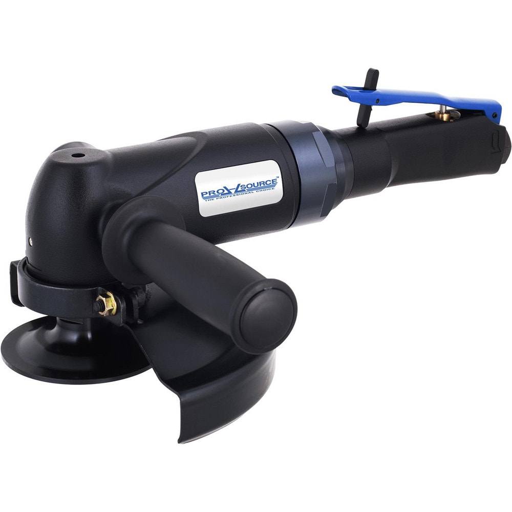 Air Angle Grinder: 7" Wheel Dia, 8,400 RPM