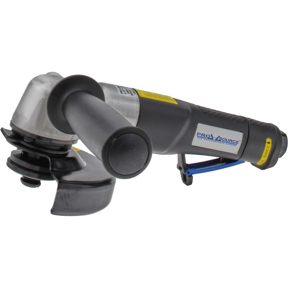 Air Angle Grinder: 4-1/2" Wheel Dia, 12,000 RPM