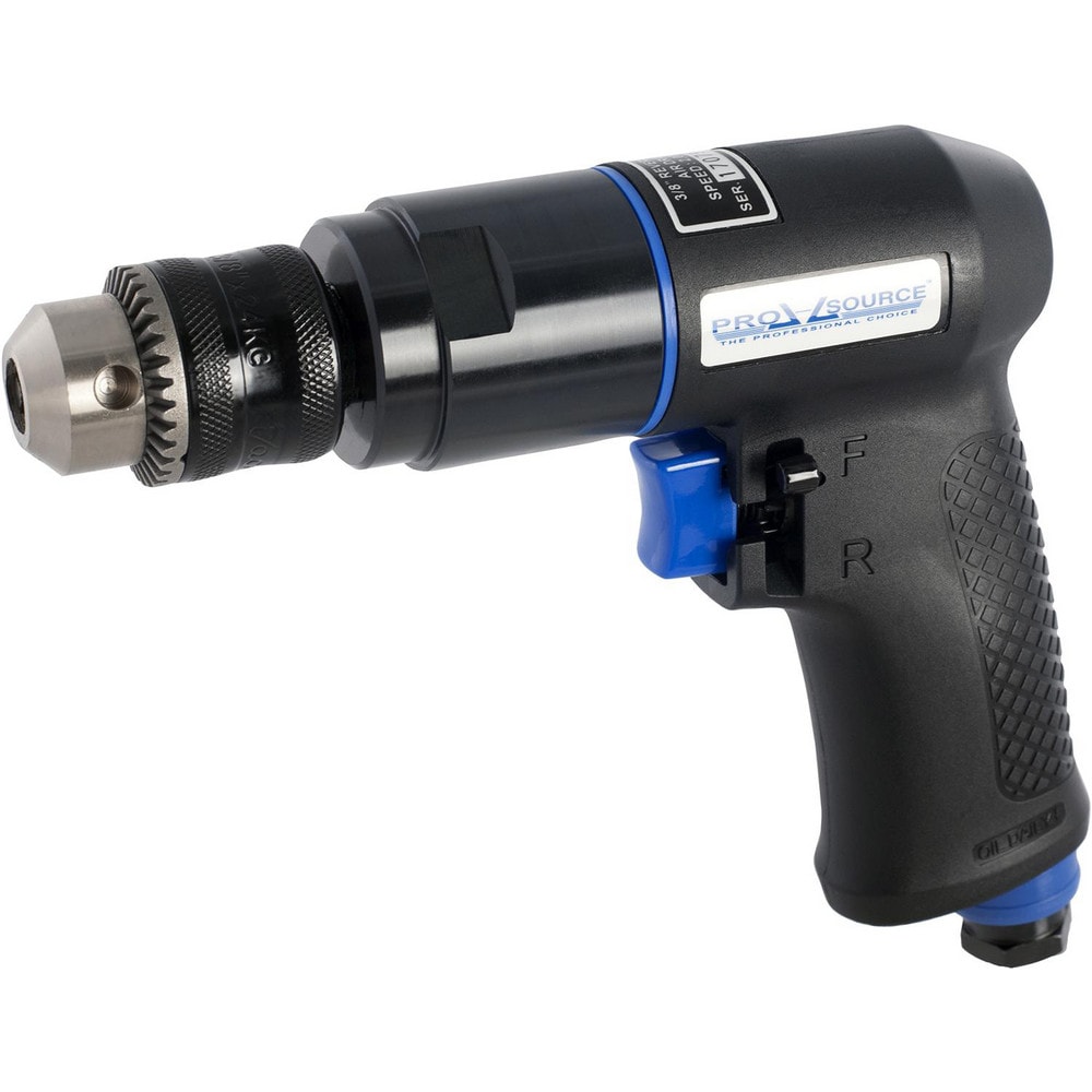 PRO-SOURCE PRO-SM-75-7500 Air Drill: 3/8" Keyed Chuck, Reversible Image