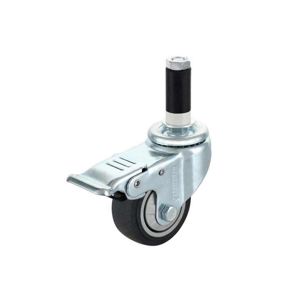 Flexpipe Framing Pipe Accessories: Accessory Type: 3" Swivel Stem Caster w/Brake; For Use With: Flexpipe Systems | Part #W-3ESB