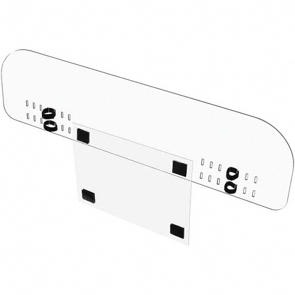 Vehicle Interior Covers; Type: Car Divider ; For Use With: Small Cars (Sedans, SUVs, Crossovers) ; Color: Clear ; Material: Plastic ; Length (Inch): 47 ; Width (Inch): 15