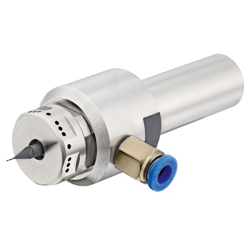 Fluid & Air-Mist High-Speed Spindles; Drive Type: Air-Mist ; RPM: 55000.000 ; Compatible Tool Size: 3mm; 4mm; 6mm ; Shaft Diameter: 16.000 (mm); Wattage: 200.000 ; Operating Pressure Range (psi): 44-101