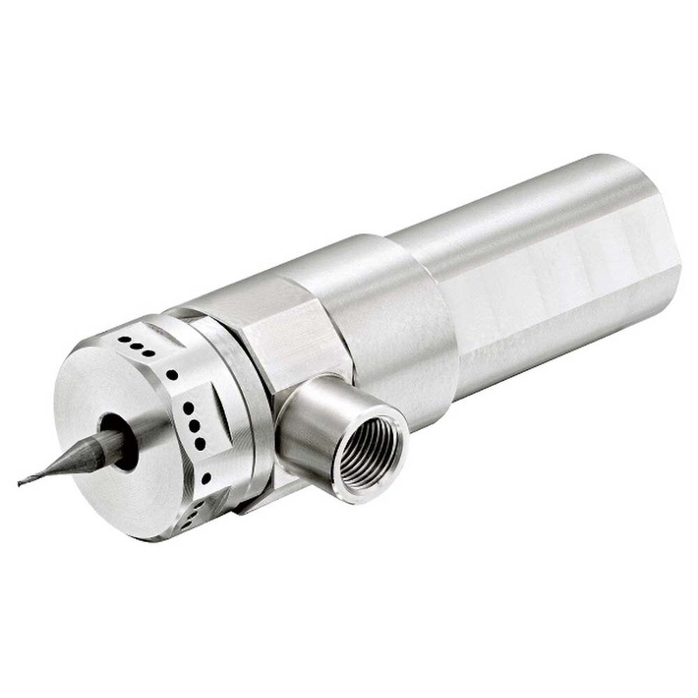 Fluid & Air-Mist High-Speed Spindles; Drive Type: Air-Mist ; RPM: 55000.000 ; Compatible Tool Size: 3mm; 4mm; 6mm ; Shaft Diameter: 22.000 (mm); Wattage: 200.000 ; Operating Pressure Range (psi): 44-101