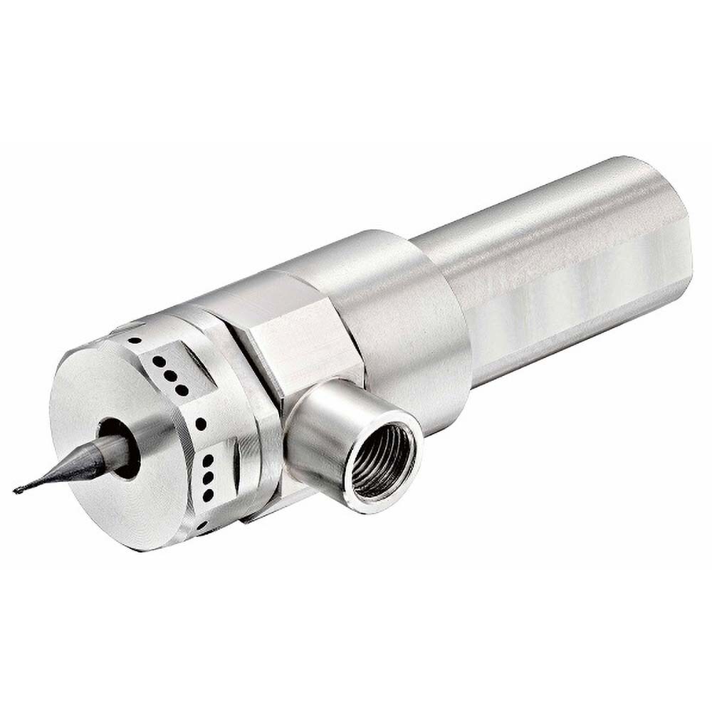 Fluid & Air-Mist High-Speed Spindles; Drive Type: Air-Mist ; RPM: 55000.000 ; Compatible Tool Size: 3mm; 4mm; 6mm ; Shaft Diameter (Inch): 3/4 ; Wattage: 200.000 ; Operating Pressure Range (psi): 44-101