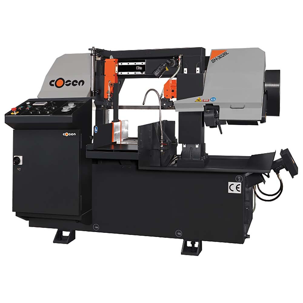 Horizontal Bandsaw: 10.2 x 11.8" Rectangular, 10.2" Round Capacity, Variable Frequency Drive