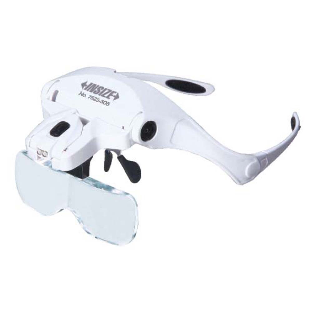 Handheld Magnifiers; Minimum Magnification: 1x ; Maximum Magnification: 3.5x ; Lens Shape: Round ; Number of Lenses: 5 ; Folding: No ; Includes Light Source: Yes