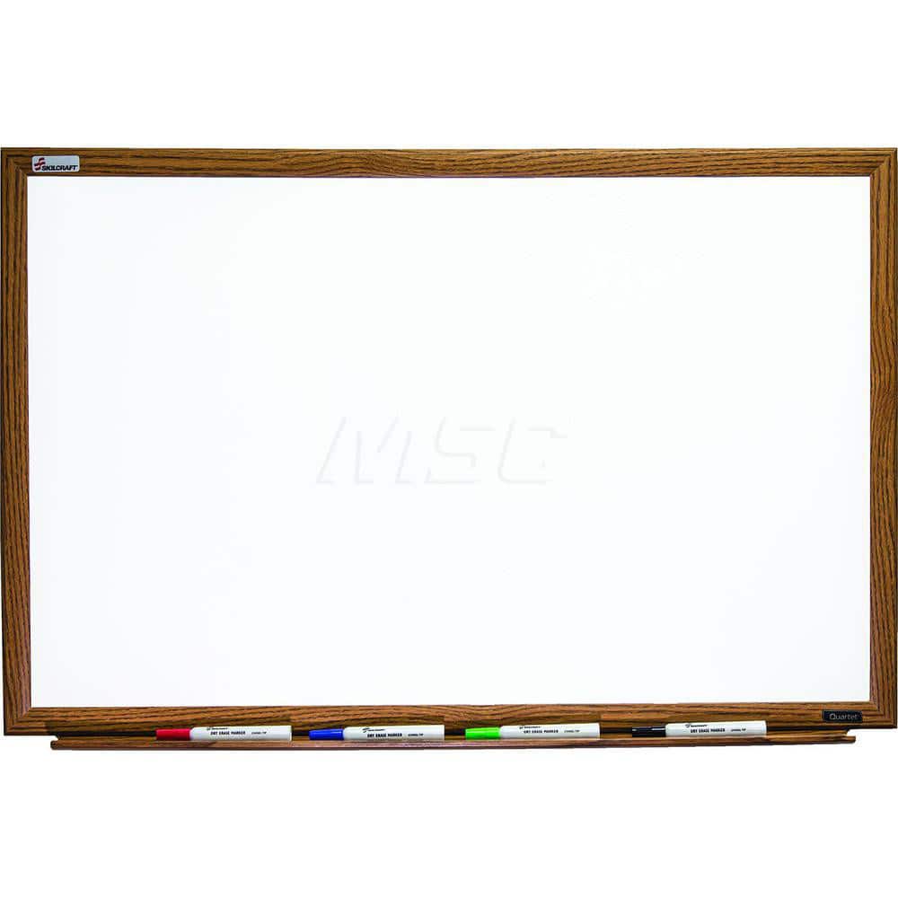 Ability One 7110013347080 Whiteboards & Magnetic Dry Erase Boards; Board Material: Porcelain ; Height (Inch): 36 ; Width (Inch): 48 