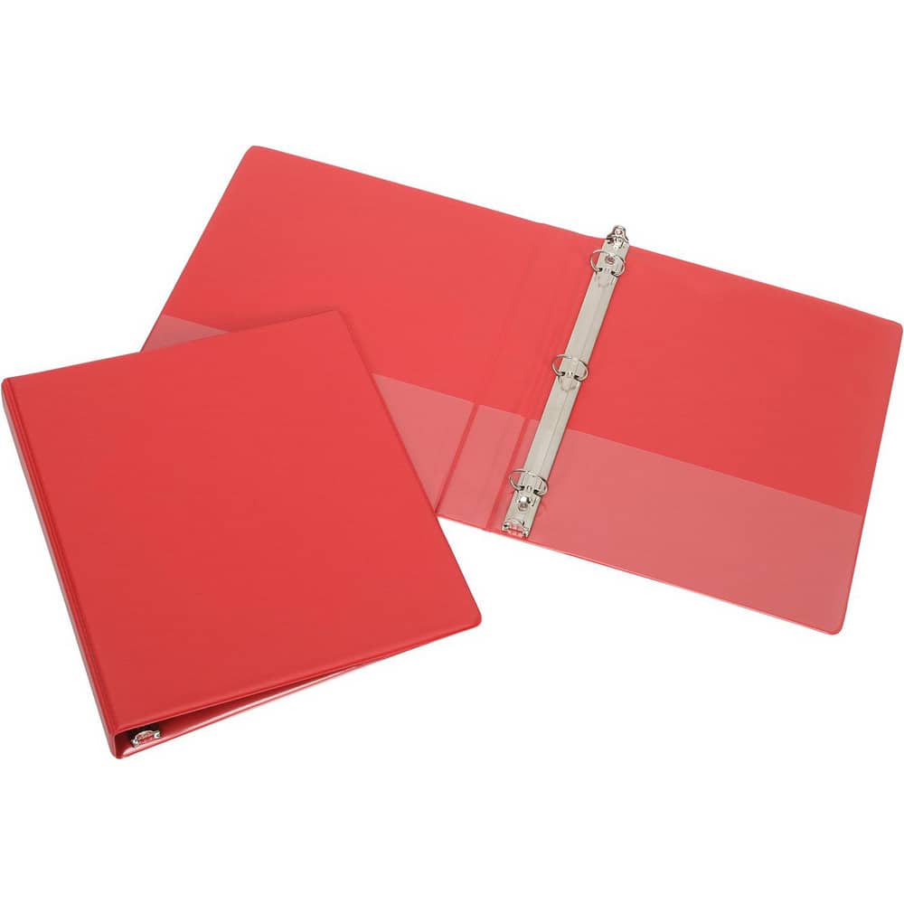 vleugel lila Vermoorden Ability One - Ring Binders; Binder Type: 3 Hole Binder; Capacity: 3";  Color: Red; Material: Vinyl; Size: 8-1/2 X 11 - 94737004 - MSC Industrial  Supply