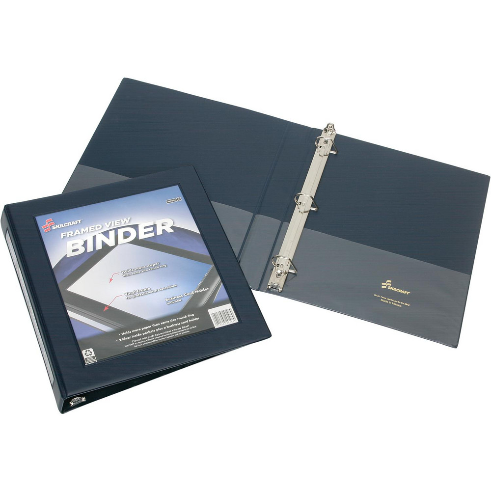 Ability One Ring Binders; Binder Type 3 Hole Binder ; Capacity 1/2