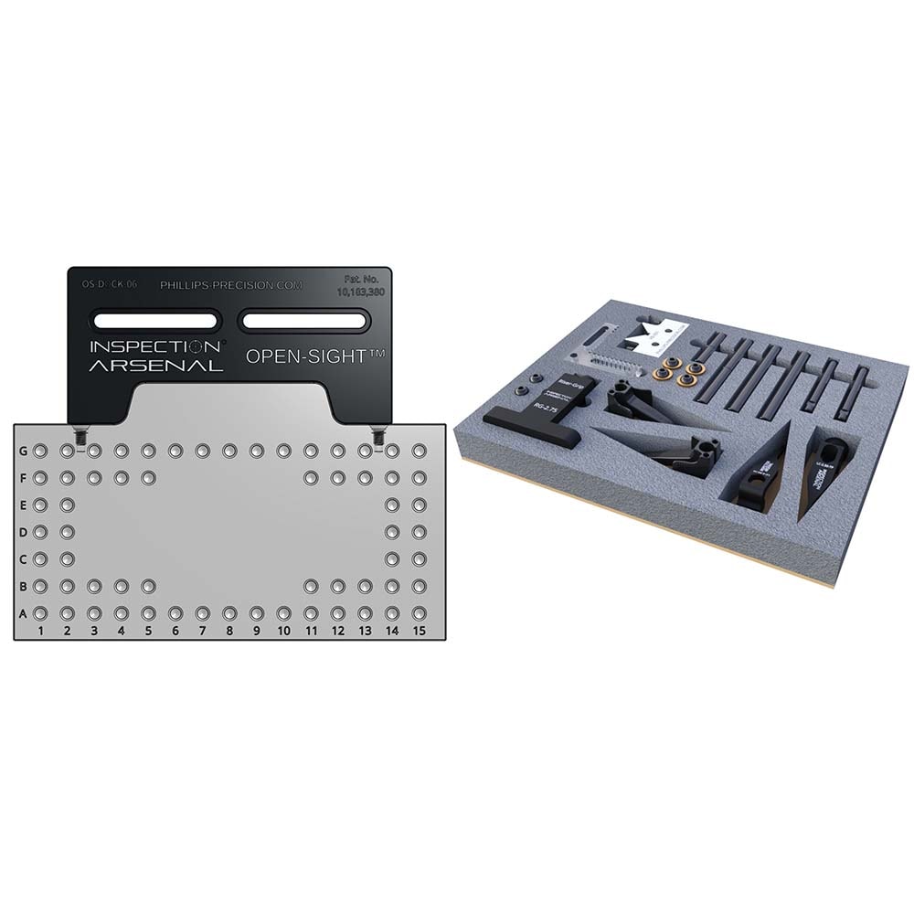 Phillips Precision Cmm Fixtures Type Vision Fixture System Plate