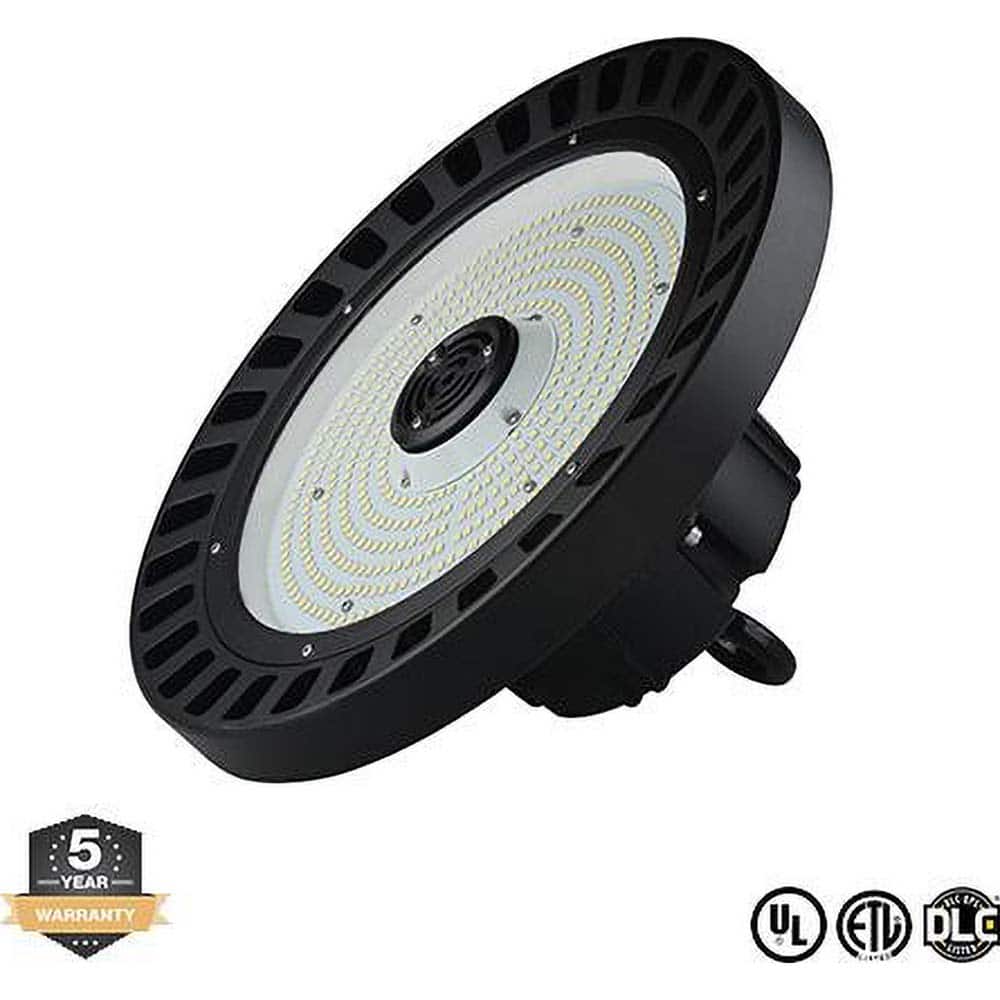 Metro LED HB05100WSACGD15 High Bay & Low Bay Fixtures; Fixture Type: High Bay ; Lamp Type: Integrated LED ; Number of Lamps Required: 1 ; Reflector Material: Aluminum ; Housing Material: Aluminum Alloy/Stainless Steel ; Wattage: 100 