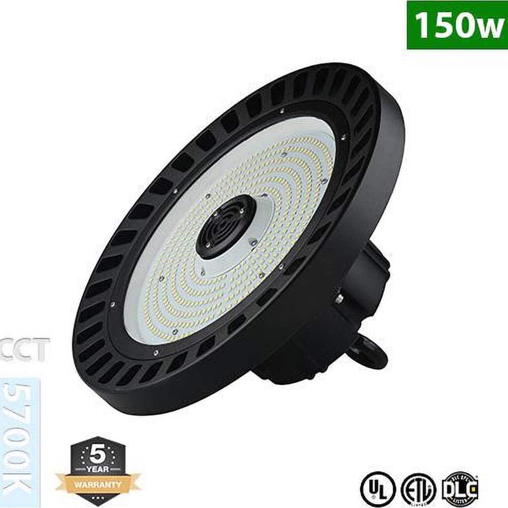 Metro LED HB05B150WRXYD1 High Bay & Low Bay Fixtures; Fixture Type: High Bay ; Lamp Type: Integrated LED ; Number of Lamps Required: 1 ; Reflector Material: Aluminum ; Housing Material: Aluminum Alloy/Stainless Steel ; Wattage: 150 