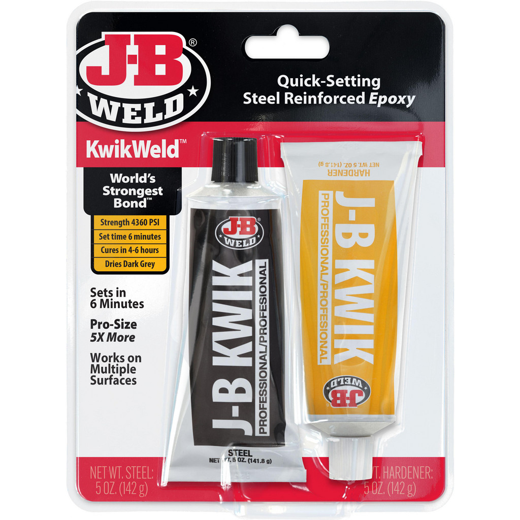 J-B Weld - KwikWeld Professional Steel Enforced Epoxy, Twin Tube