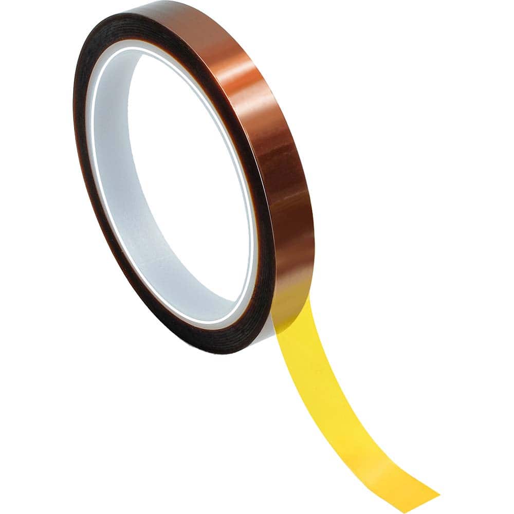 Polyimide Film Tape: 7/16" Wide, 36 yd Long, 2.5 mil Thick