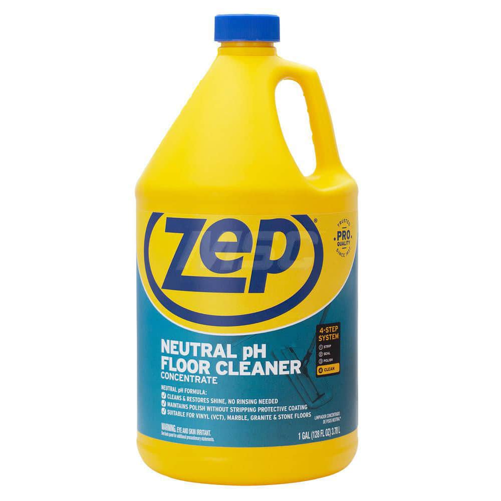 ZEP ZUNEUT128 Floor Cleaner: 1 gal Bottle, Use on Marble, Granite, Vinyl & Stone 
