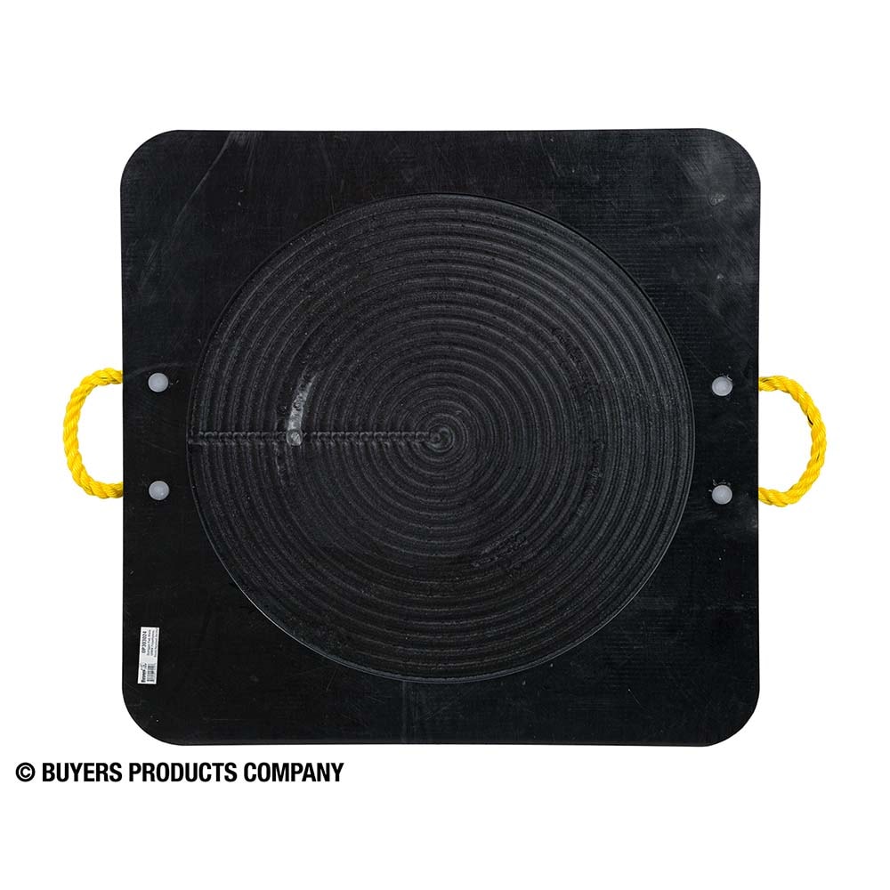 Pads & Mats; Thickness: 2.00 (Inch); Width (Inch): 30 ; Length (Inch): 30 ; Diameter (Decimal Inch): 2.0000 ; Material: Polyethylene ; Maximum Work Load: 38880.0000 (Pounds)