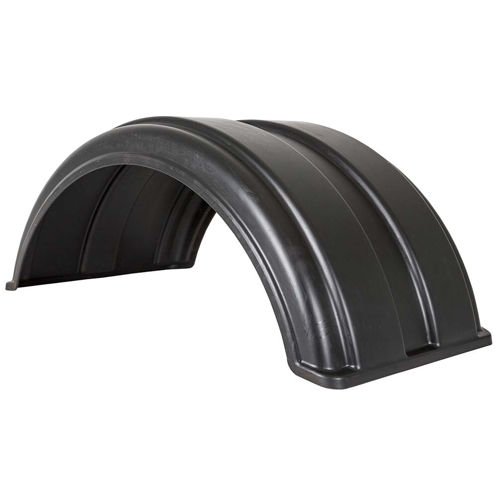 Automotive Replacement Parts; Type: Full Radius Poly Fenders ; Application: Trucks with Dual Rear Wheels ; Material: Polyethylene