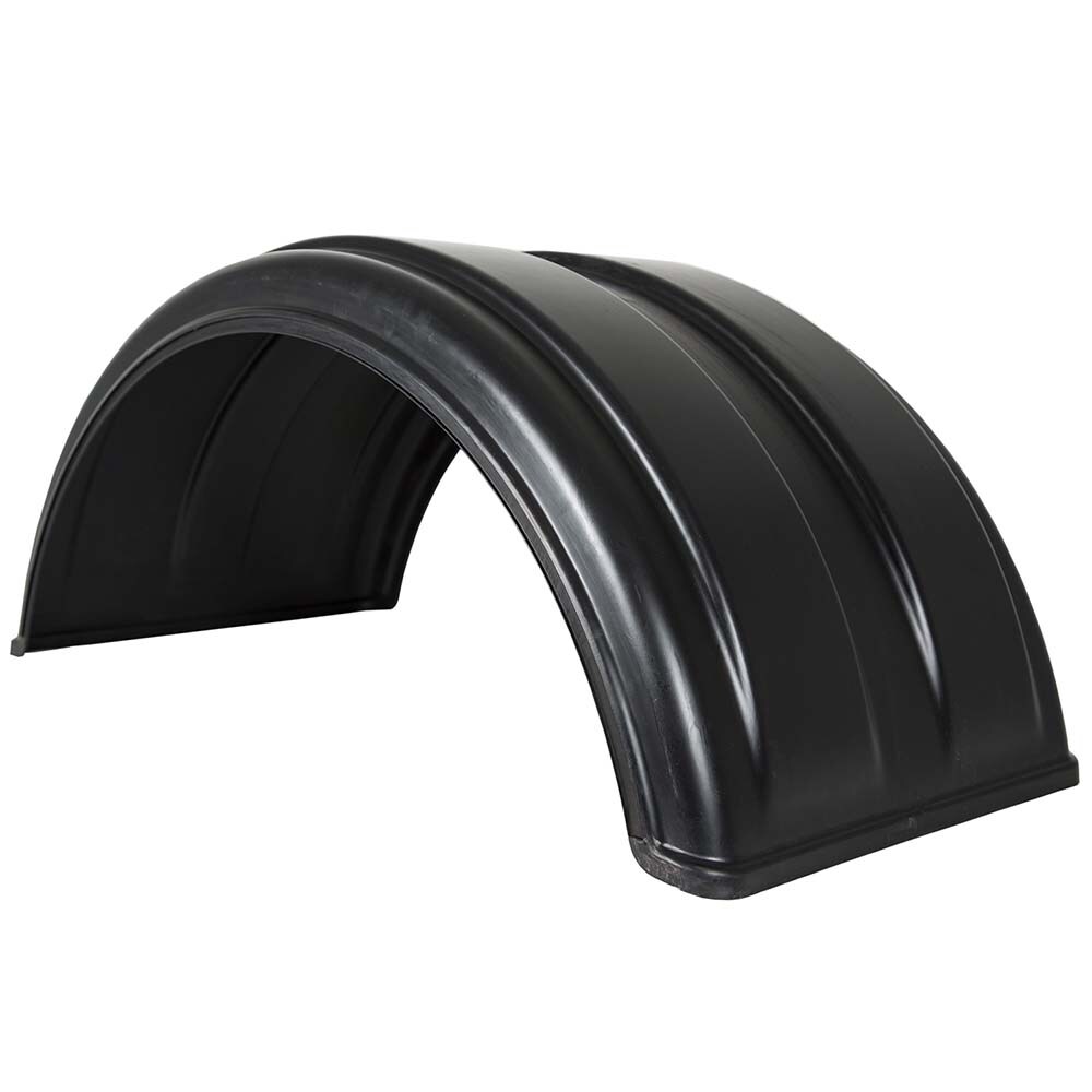 Automotive Replacement Parts; Type: Full Radius Poly Fender ; Application: Trucks with Dual Rear Wheels ; Material: Polyethylene