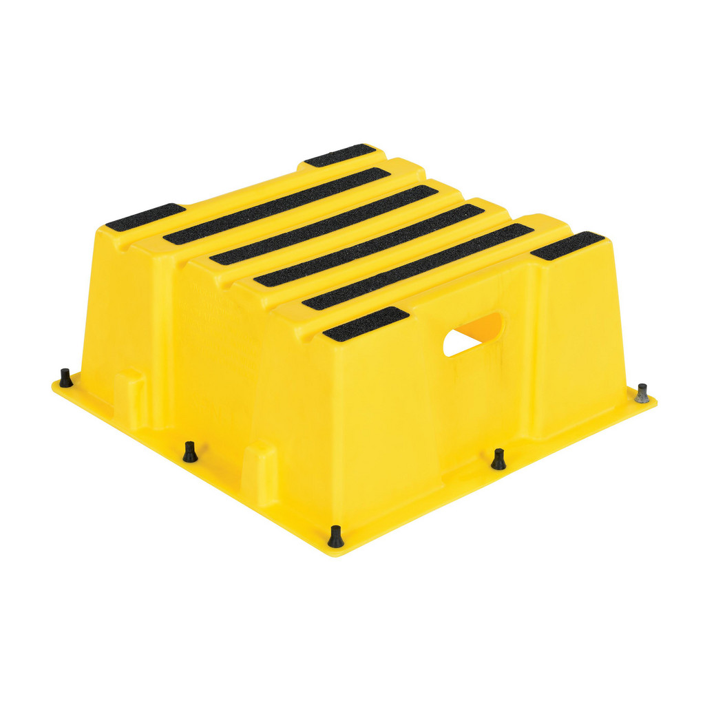 Photos - Computer Chair Vestil Polyethylene Nestable: 1 Step 500 Lb. Capacity Yellow - Step L X W : 19-7/8x19-7/8 | Part #SPN-1-YL Yellow SPN-1(in.)