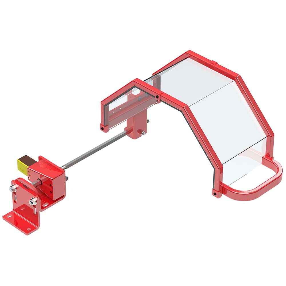 Lathe Chuck Guards; Shield Material: Steel; Polycarbonate ; For Minimum Chuck Size (Inch): 1 ; For Maximum Chuck Size (Inch): 10 ; Center Height (Decimal Inch): 6.0000 ; Shield Height (Inch): 6 ; Shield Width (Inch): 8