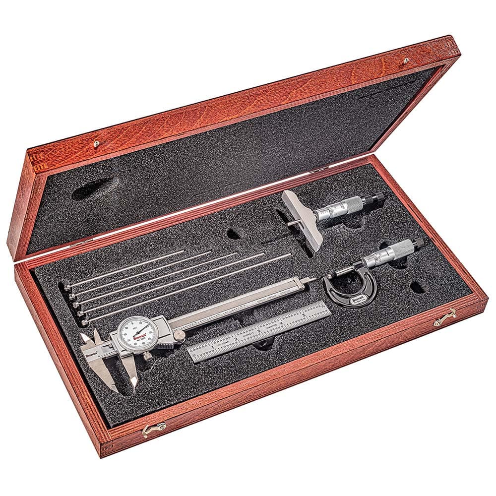 Starrett Mechanical Tool Set with Caliper - S9922