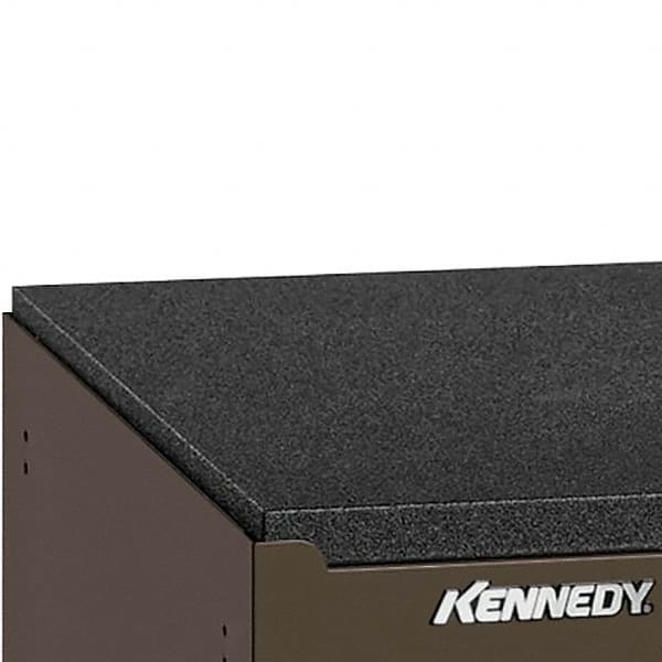 Kennedy 80388 Tool Case Cabinet Work Surface: 39" Wide, 1" High, 17.75" Deep, Coated Medium Density Fiberboard 