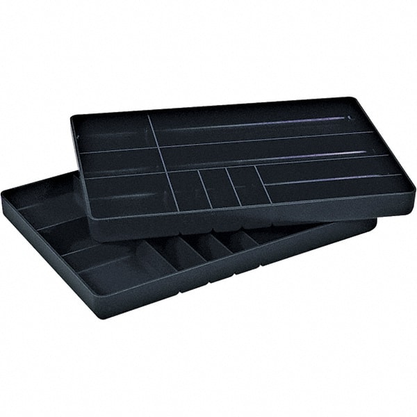 Kennedy 82223 Tool Case Drawer Organizer Tray Set: 16" Wide, 2.75" High, 11" Deep, Plastic 